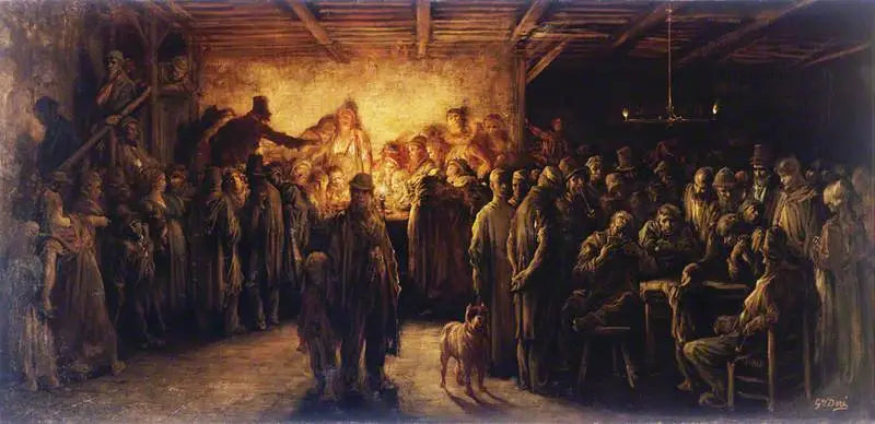 Una casa di poveri - Gustave Doré