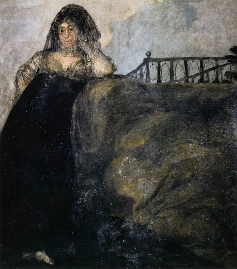 Una manola : Léocadie Zorrilla - Francisco de Goya