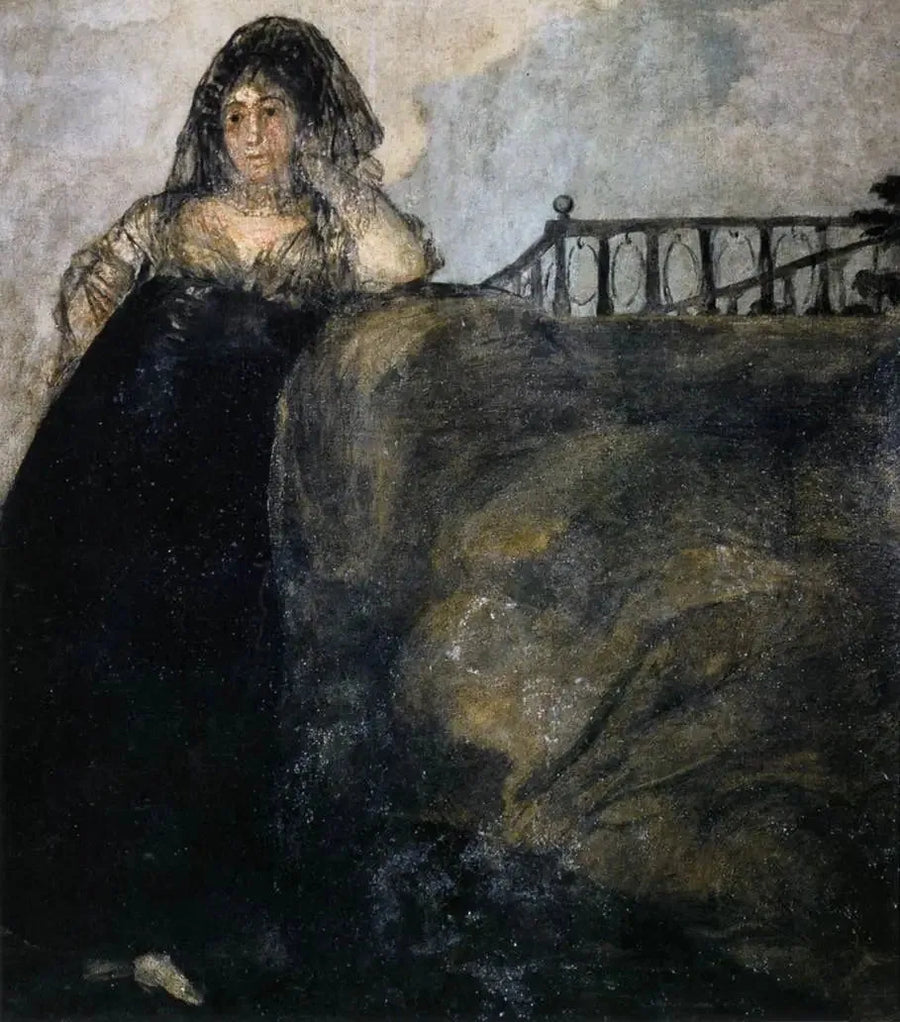 Una manola : Léocadie Zorrilla - Francisco de Goya