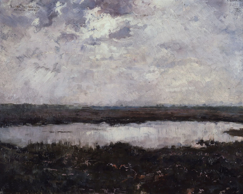 Uno stagno nella regione della Campine - Theo van Rysselberghe