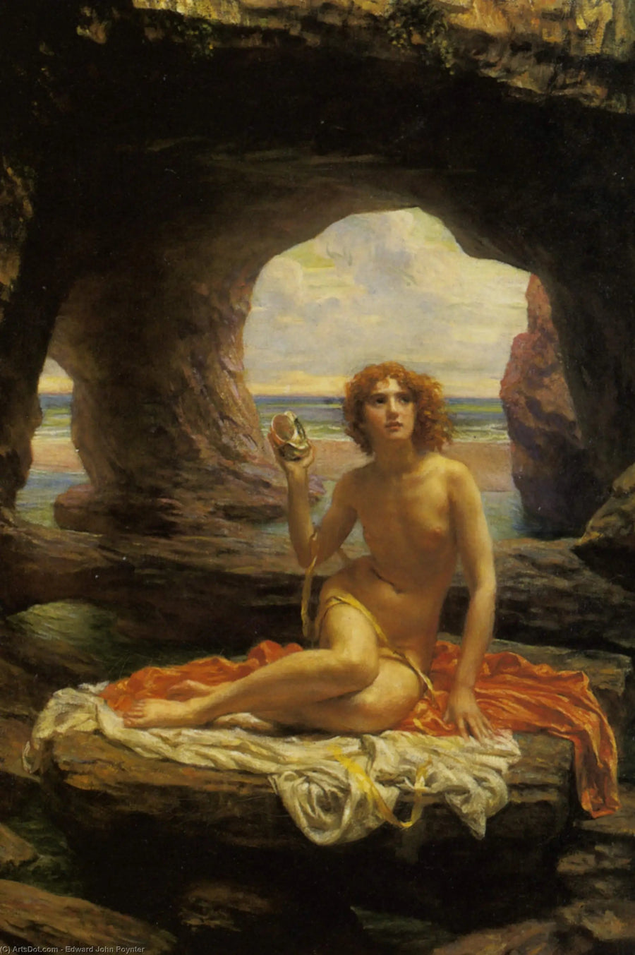 Una marea bassa - Edward Poynter