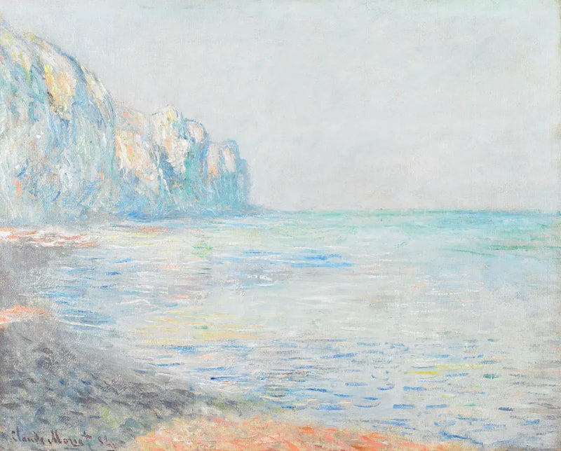 Una mattina nebbiosa a Pourville - Claude Monet