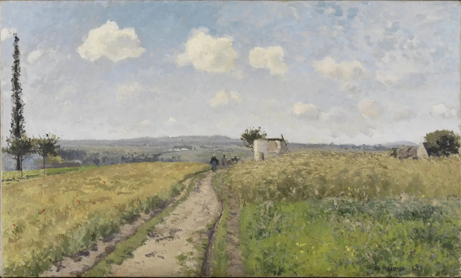 Una mattina del mese di giugno - Camille Pissarro