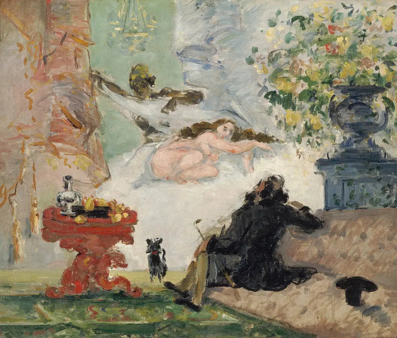 Una moderna Olympia - Paul Cézanne