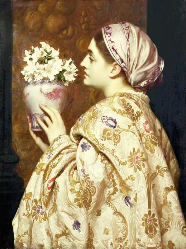 Una nobile dama di Venezia - Frederic Leighton