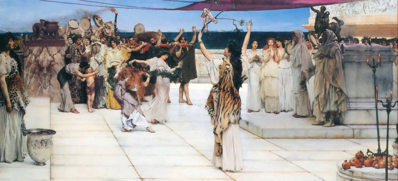 Un'offerta a Bacco - Lawrence Alma-Tadema