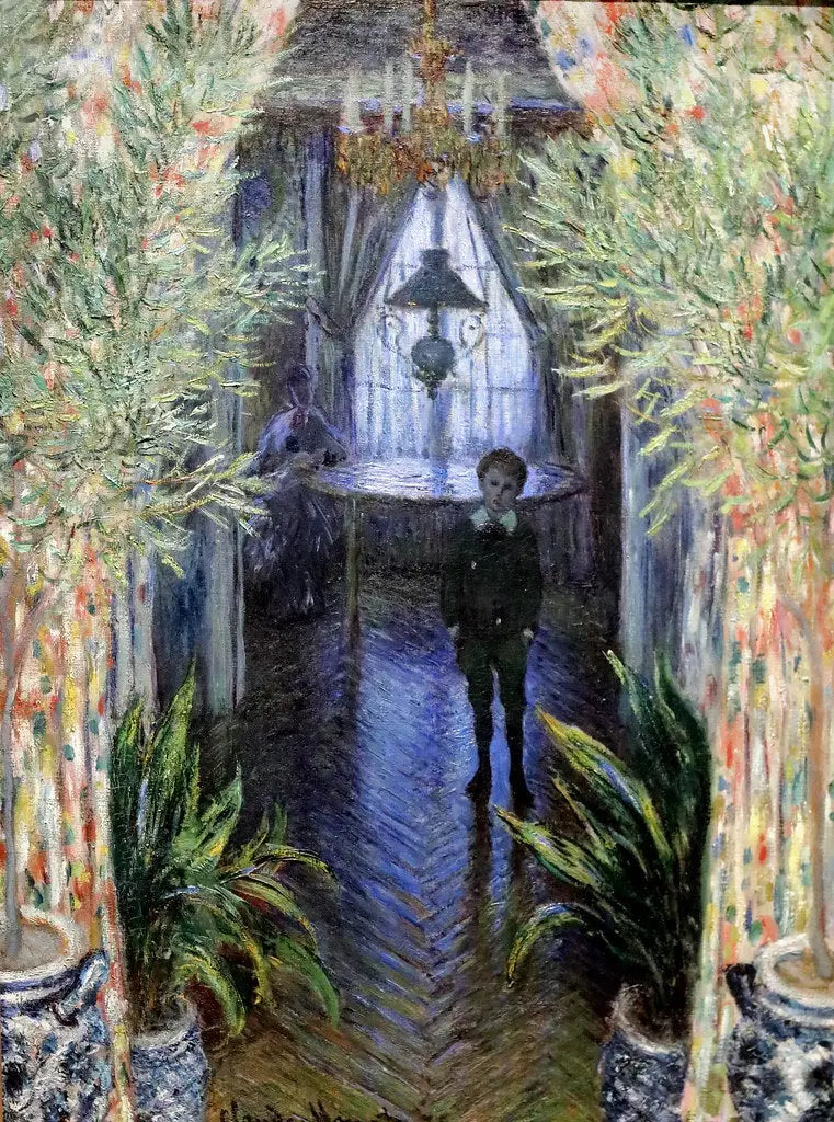Una stanza d'appartamento - Claude Monet