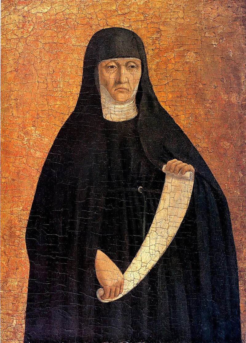 Una religiosa agostiniana (santa Monica) - Piero della Francesca