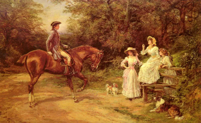 Un incontro dallo stile - Heywood Hardy