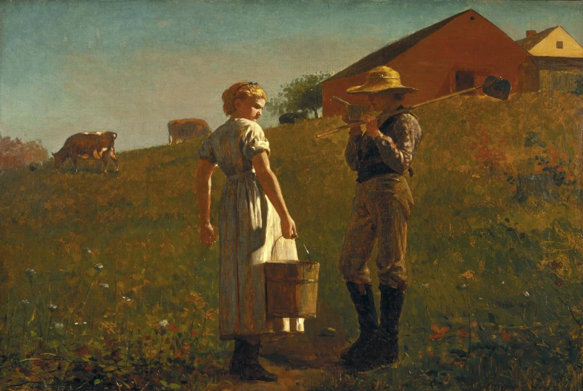 Une réunion de tempérance - Winslow Homer image 1 reproduction de peinture à l’huile
