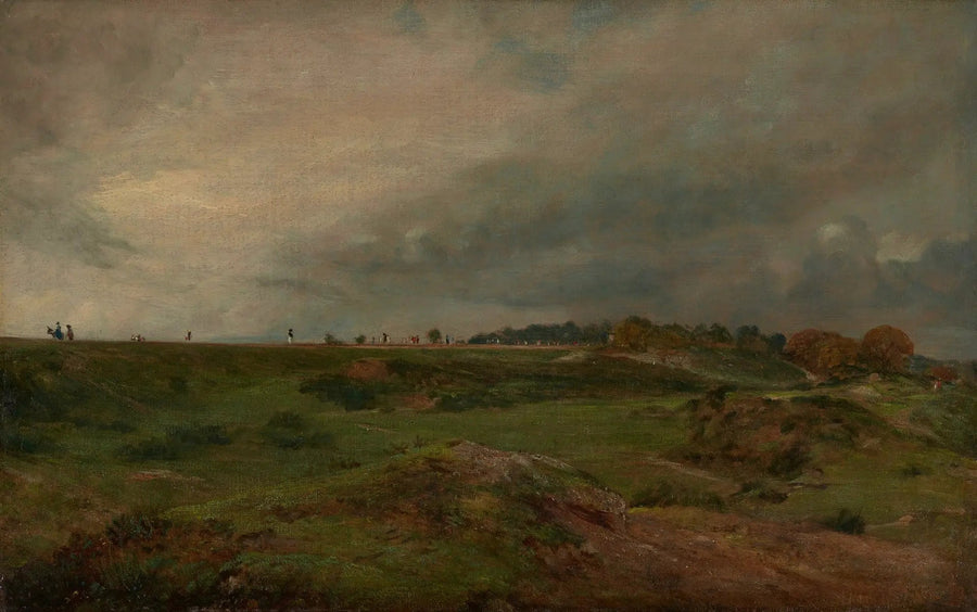 Una strada attraverso Hampstead Heath - John Constable