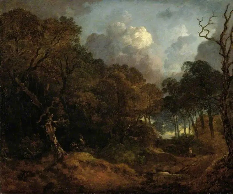 Una strada forestale - Thomas Gainsborough