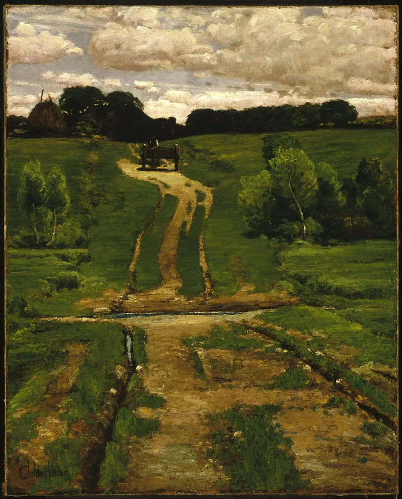 Una strada secondaria - Childe Hassam