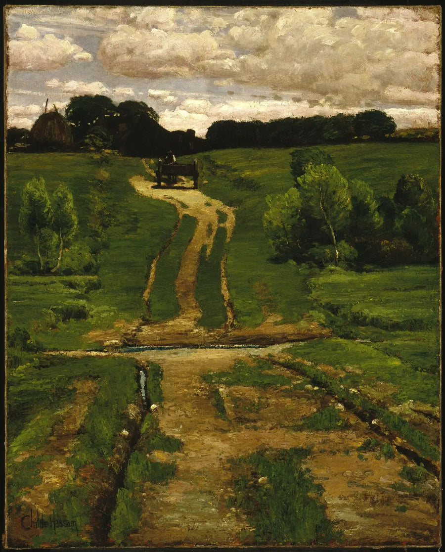 Una strada secondaria - Childe Hassam