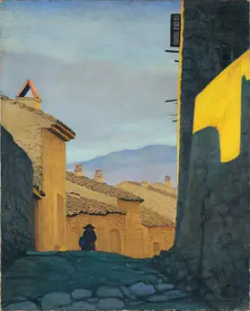 Une rue à Cagnes - Félix Vallotton - Alpha Reproduction
