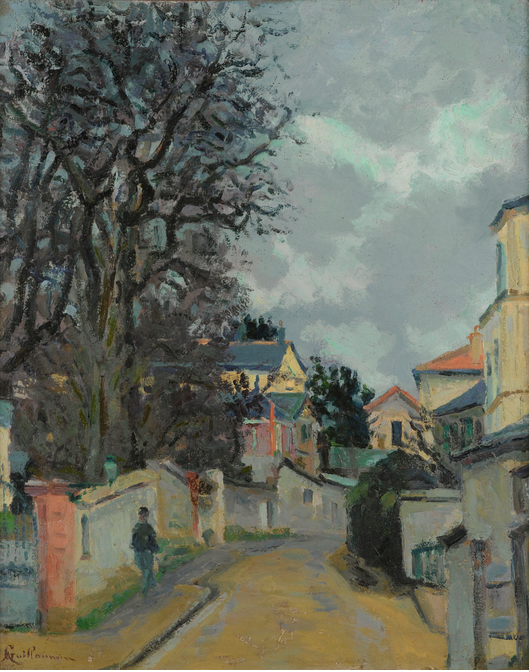 Una strada a Pontoise - Armand Guillaumin