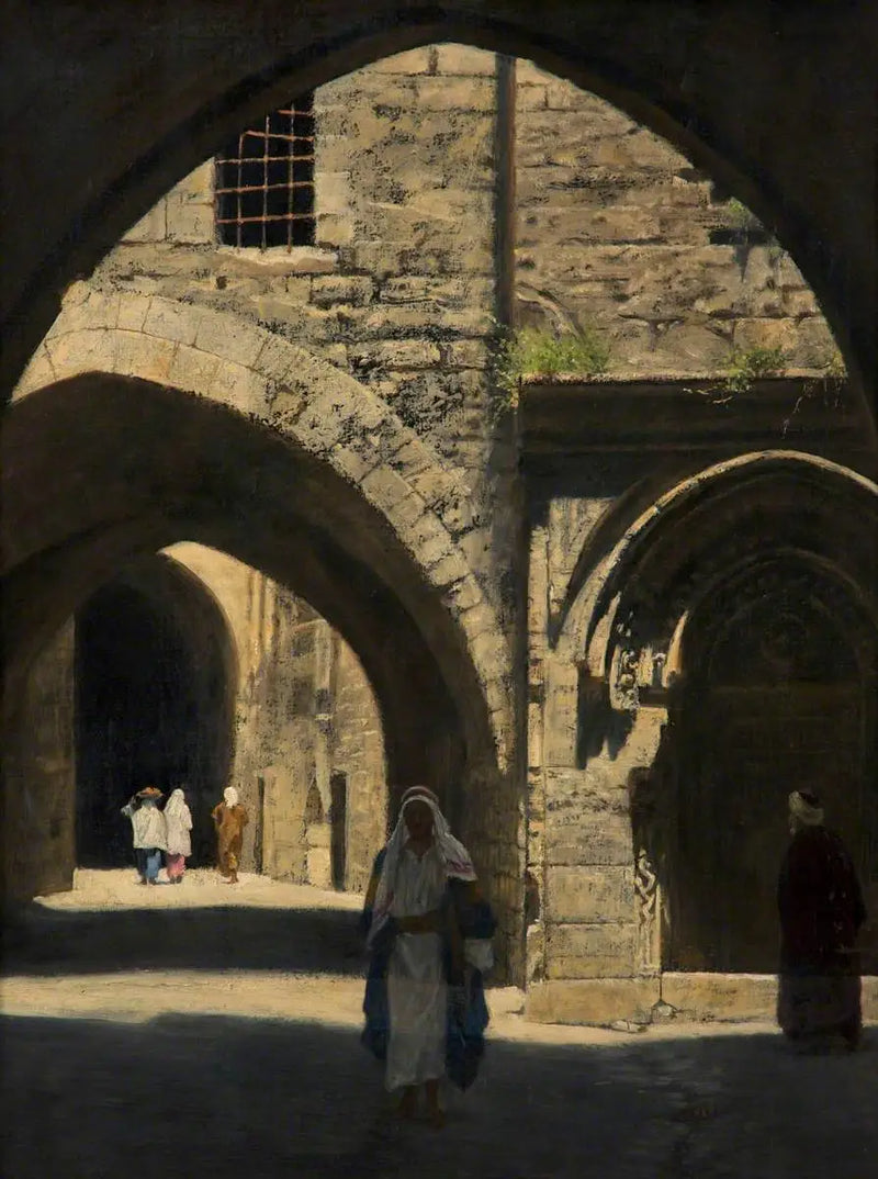 Una strada di Gerusalemme di John Collier