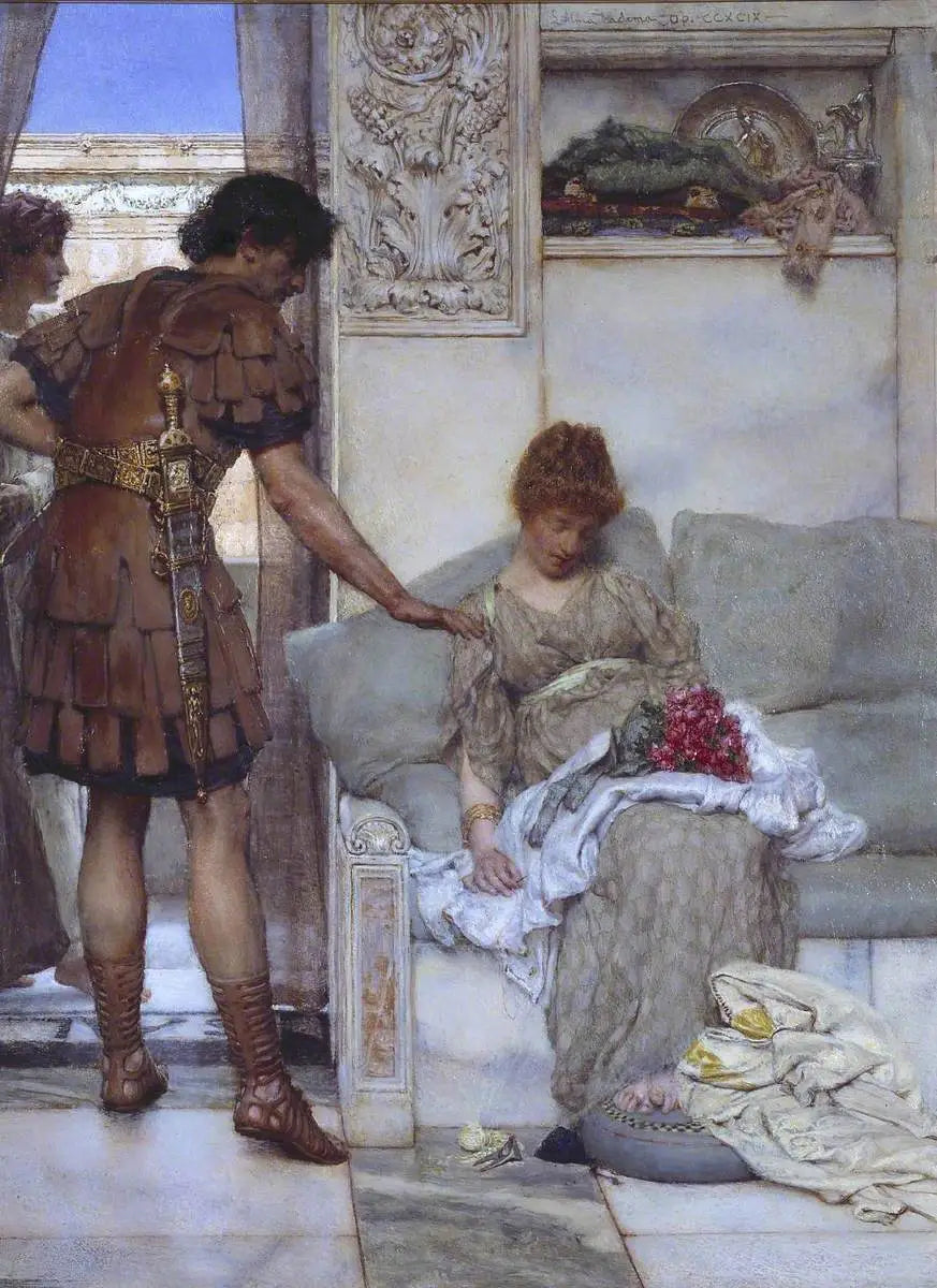 Un saluto silenzioso - Lawrence Alma-Tadema