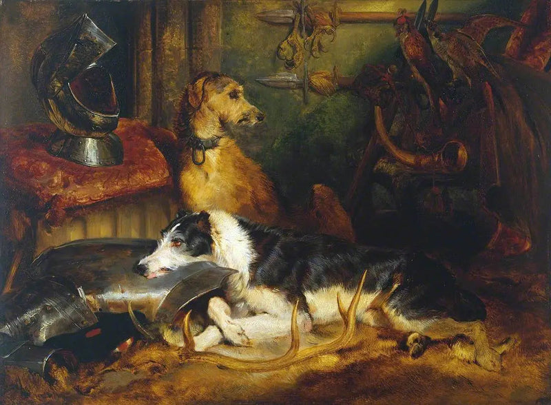 Una scena a Abbotsford - Edwin Henry Landseer