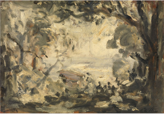 Una scena nella foresta - Philip Wilson Steer