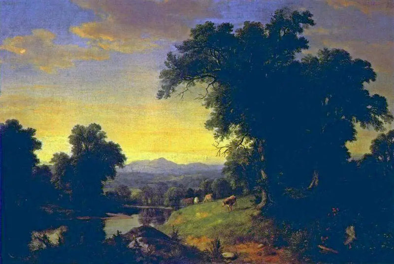Una scena pastorale - Asher Brown Durand