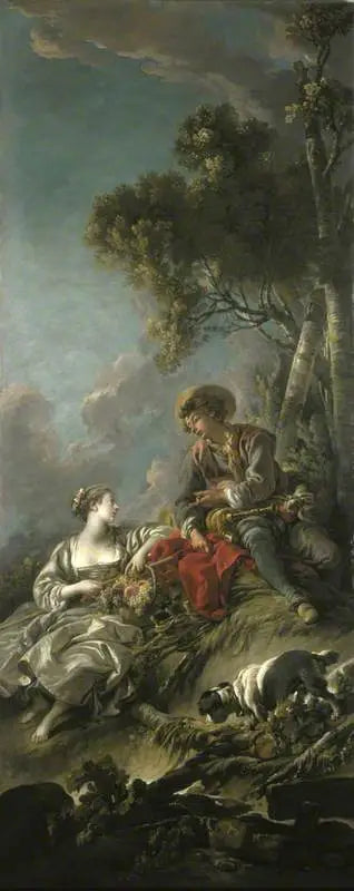 Une scène pastorale (« L’Aimable Pastorale ») - François Boucher - Alpha Reproduction