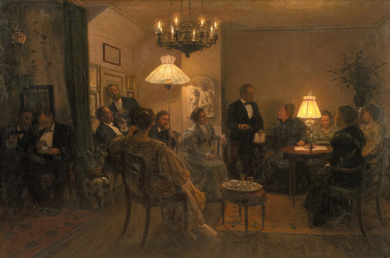 Una serata a casa dell'artista - Viggo Johansen