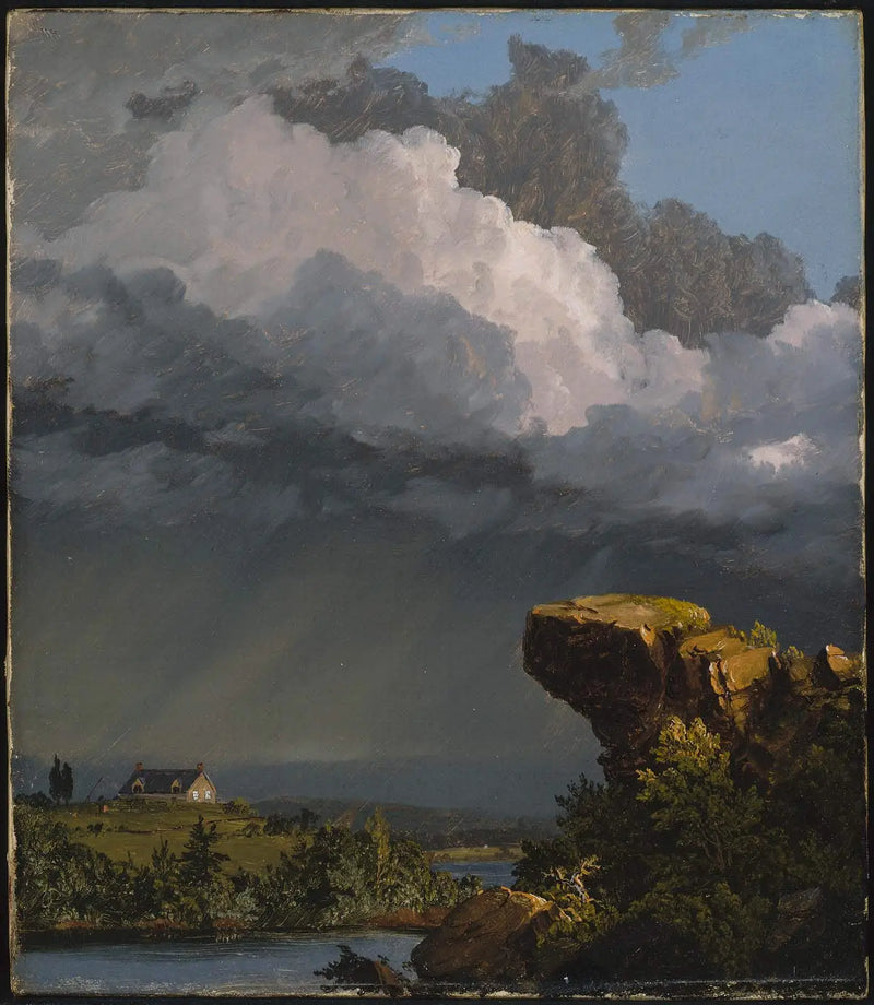 Una tempesta passeggera - Frederic Edwin Church