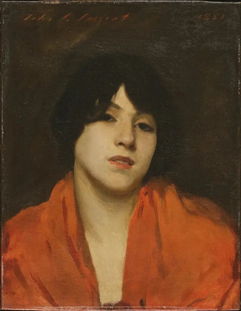 Una veneziana con scialle scarlatto (« Gigia Viani ») - John Singer Sargent