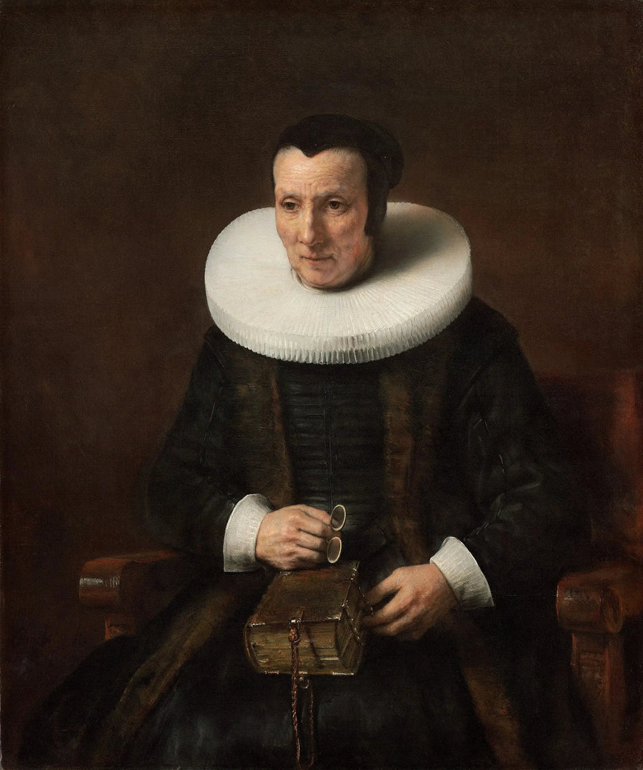 Una vecchia signora con un libro - Rembrandt