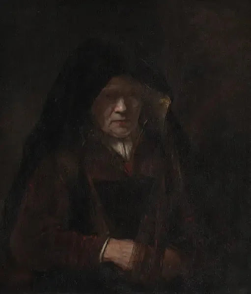 Una vecchia donna - Rembrandt