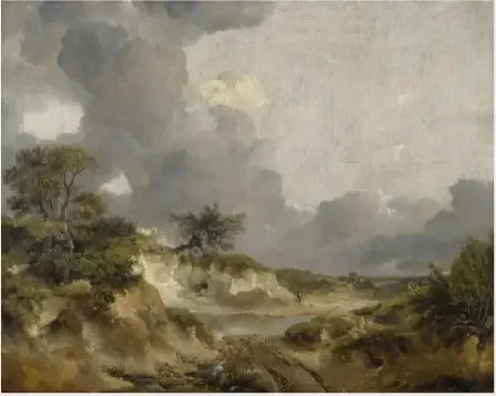 Una vista nel Suffolk - Thomas Gainsborough
