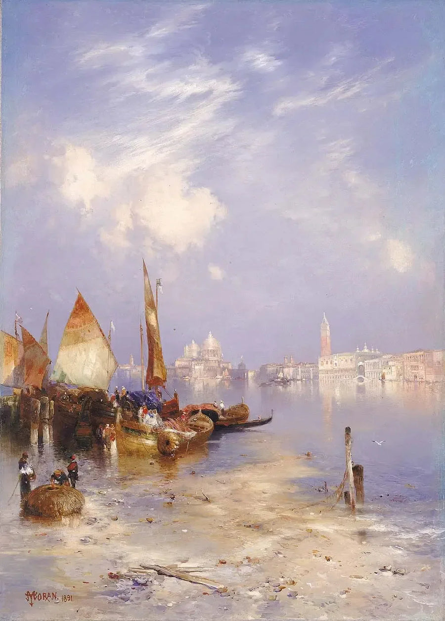 Una vista di Venezia - Thomas Moran