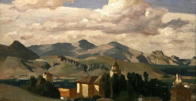 Una vista spagnola - Frederic Leighton