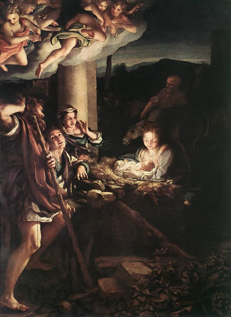 L’Adoration des bergers, dite La Nuit - Corrège