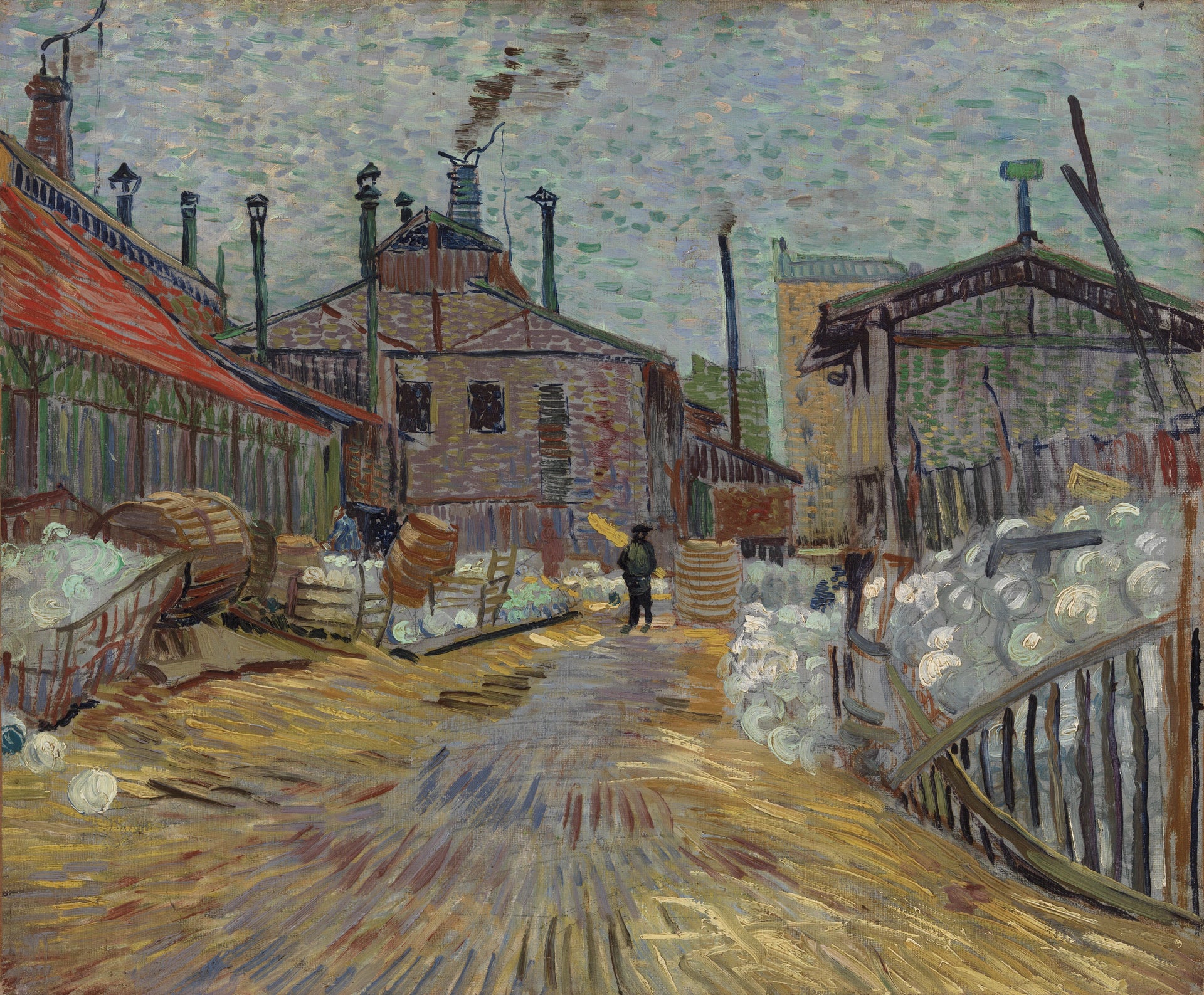 L’Usine d’Asnières F318 de Vincent van Gogh, Barnes Foundation