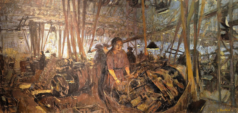 Fabbrica di armamenti a Lione : le torri - Édouard Vuillard