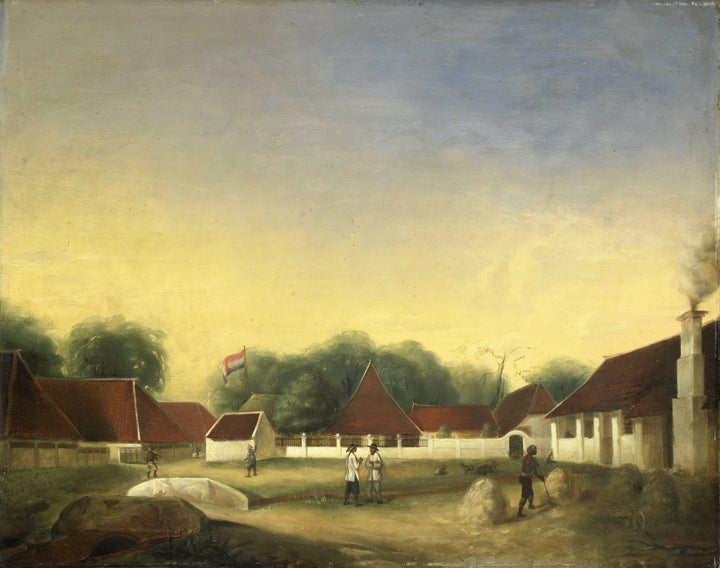 Usine sucrière (?) sur Java - H.Th. Hesselaar