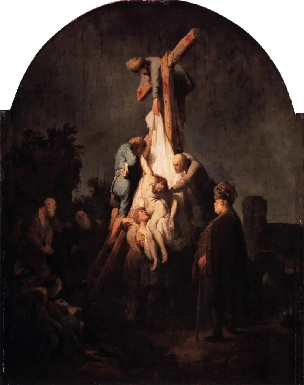 Œuvre à identifier - Rembrandt image 1 copie peinte à la main à l’huile