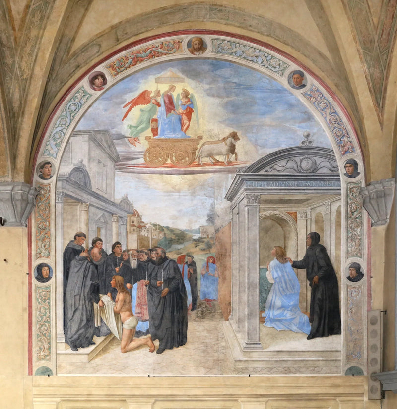 Opera di san Filippo Benizi - Cosimo Rosselli