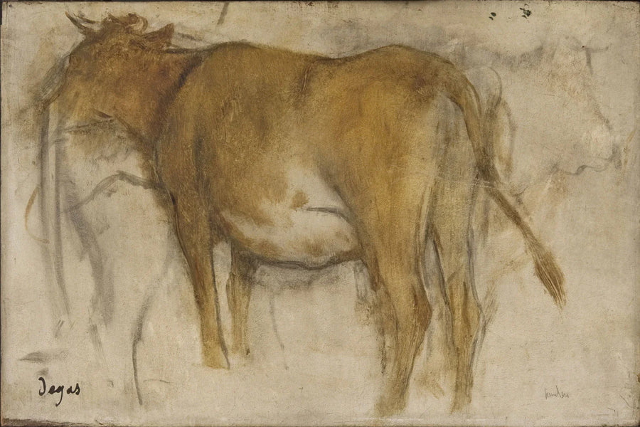 Mucca - Edgar Degas