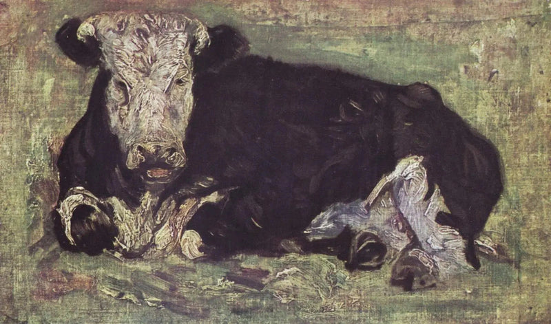 Mucca sdraiata - Vincent van Gogh