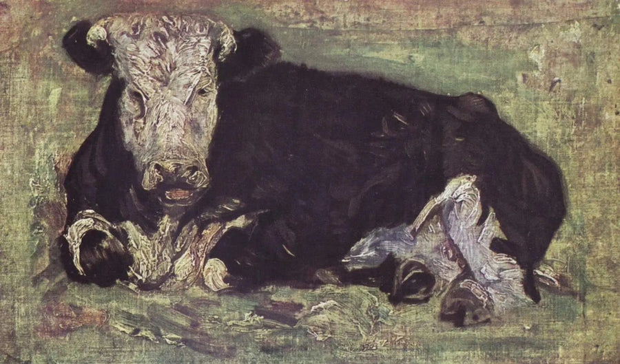 Mucca sdraiata - Vincent van Gogh