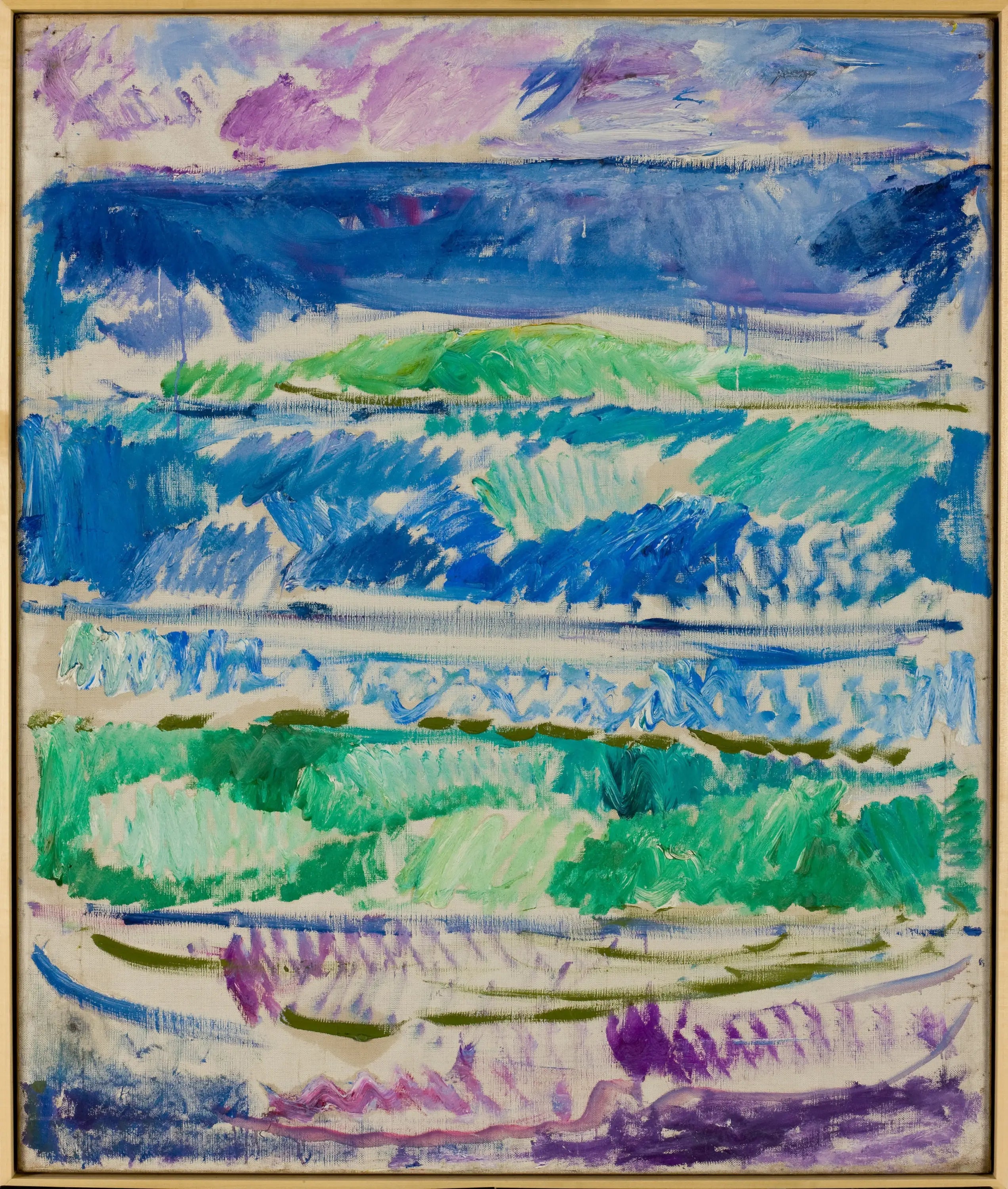 Reproduction du tableau « Vagues - Edvard Munch » par Alpha Reproduction en peinture à l’huile