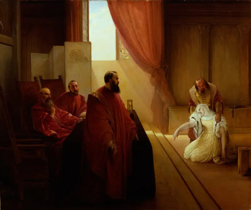 Valenza Gradenigo prima dell'Inquisizione - Francesco Hayez