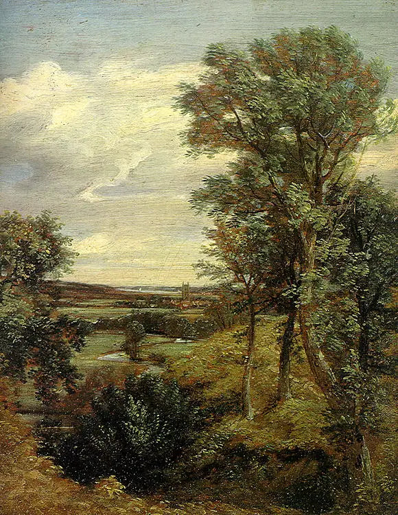Vallée de Dedham - John Constable image 1 reproduction de peinture à l’huile