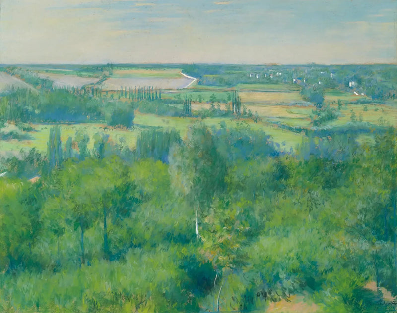 Valle dell'Yerres - Gustave Caillebotte