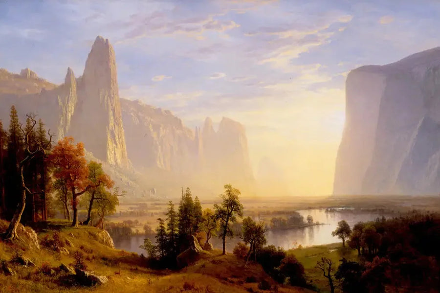 Vallée di Yosemite - Albert Bierstadt