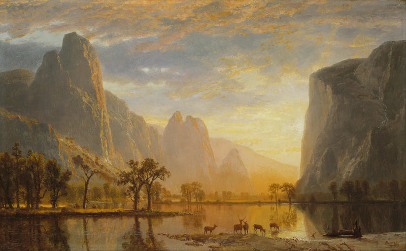 Valle della Yosemite - Albert Bierstadt