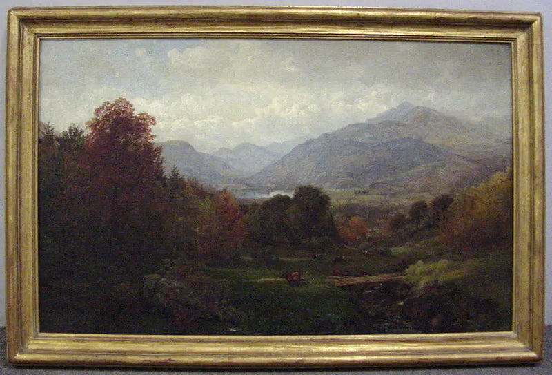 Vallée du Bouquet, montagne Adirondack - William Trost Richards
